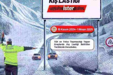 Erzurum’da Zorunlu Kış Lastiği Uygulaması Erkene Çekildi